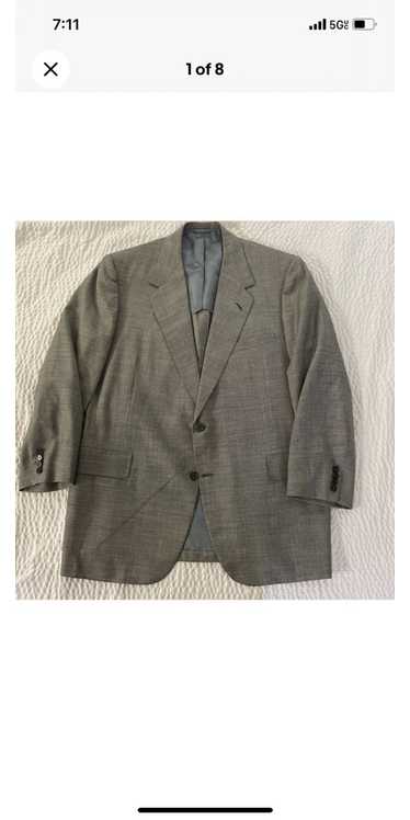 Oxxford Clothes Micro Nail Head Sport Coat