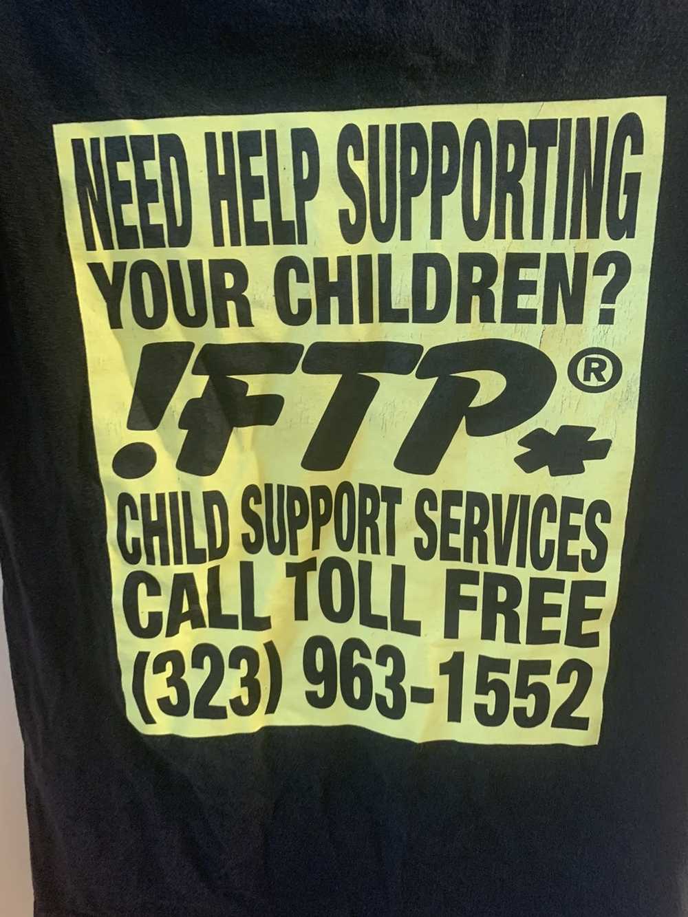 Fuck The Population FTP Child Support Tee - image 2