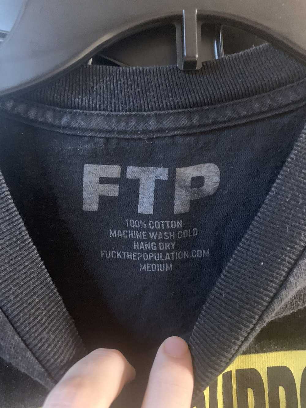 Fuck The Population FTP Child Support Tee - image 3