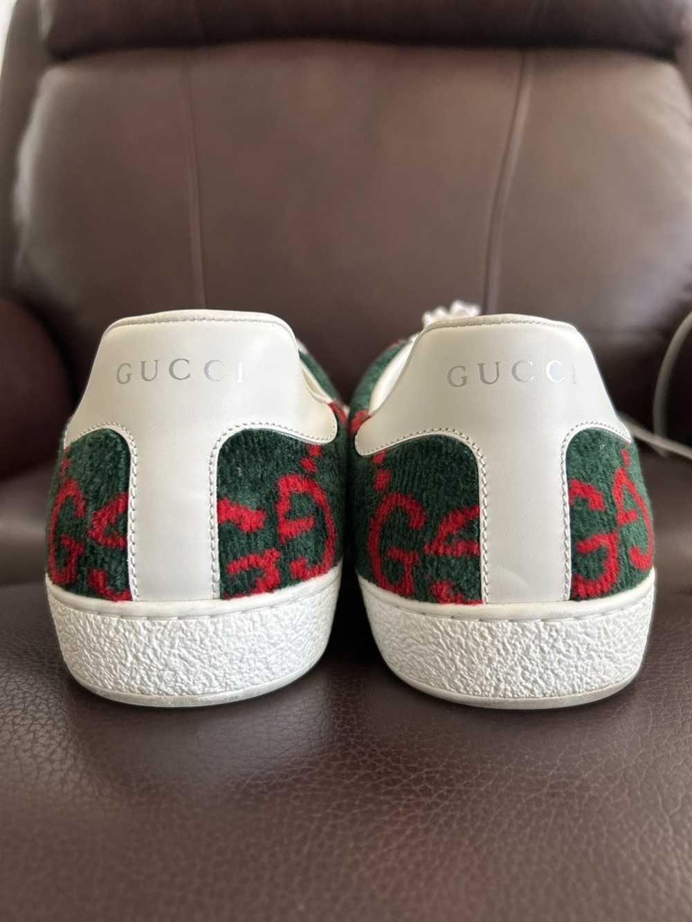 Gucci Gucci Velvet Green Sneaker 8 - image 3