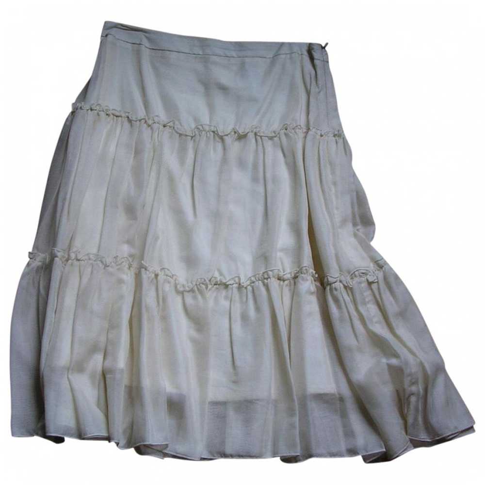 Tara Jarmon Silk mid-length skirt - image 1