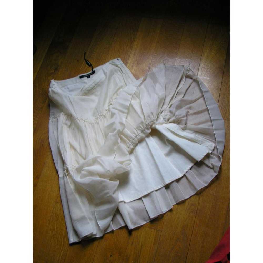 Tara Jarmon Silk mid-length skirt - image 4