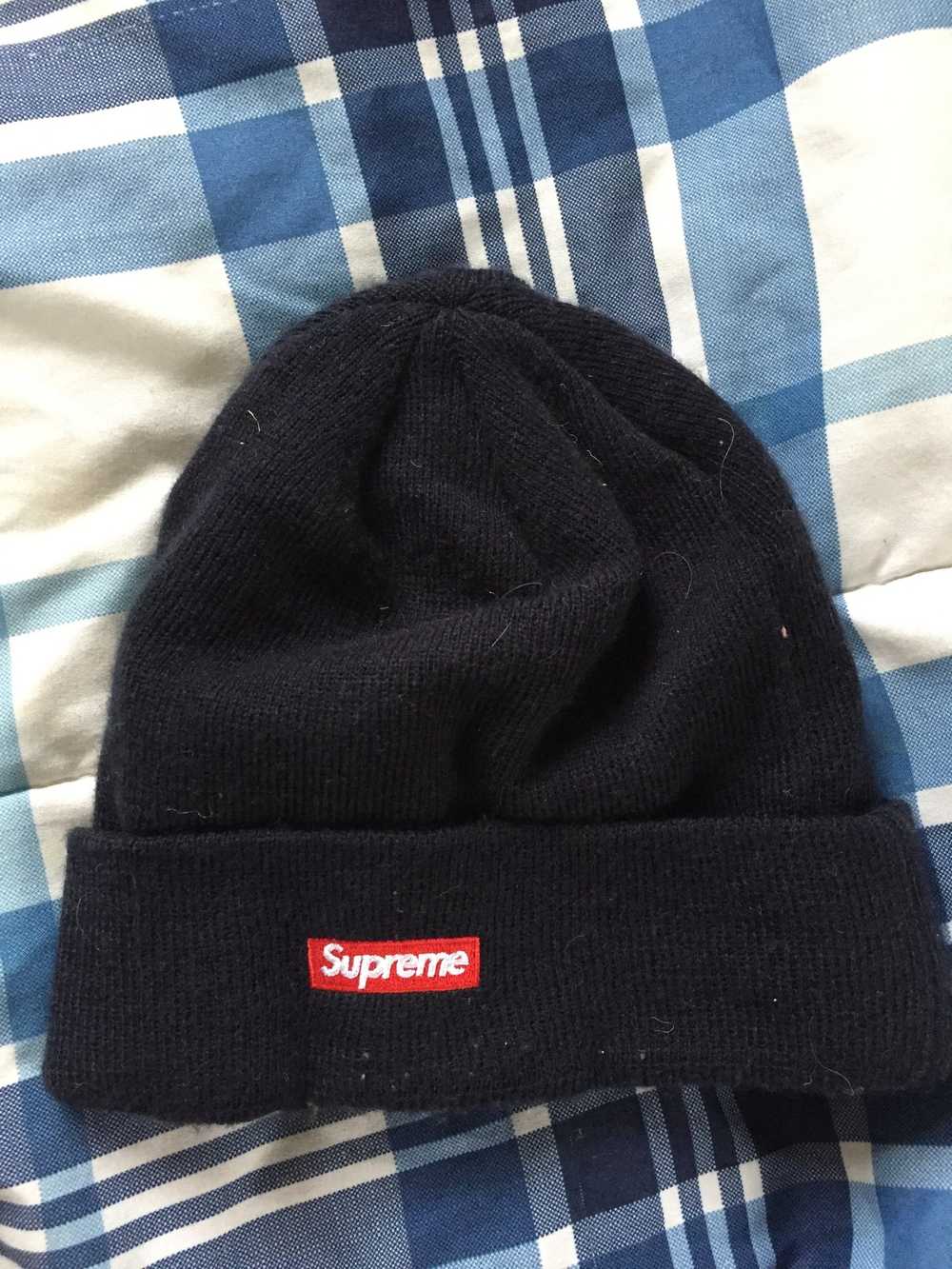 Supreme Big Logo Beanie (FW21) Black