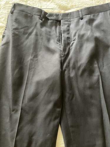 Canali Canali Men's Dark Dress Pants Size 37x32 IN
