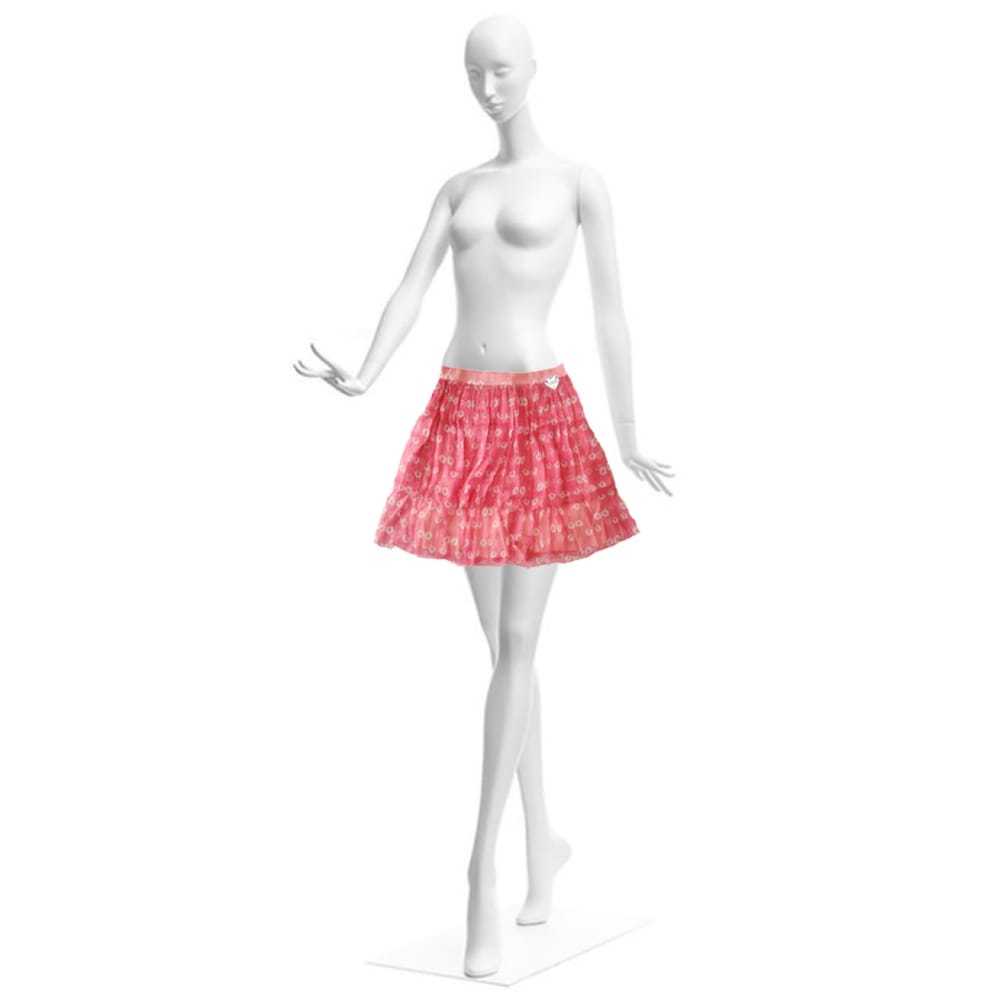 Blumarine Silk mid-length skirt - image 2