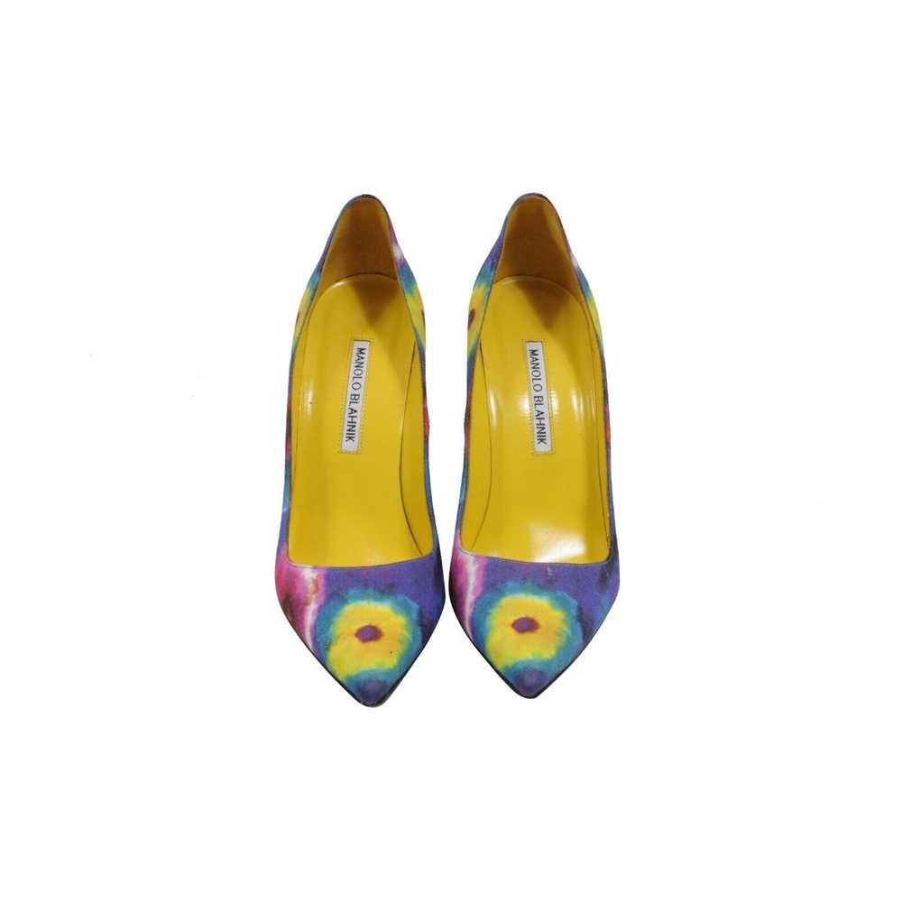 Manolo Blahnik BB 105 Pumps Tie Dye Pointed Toe S… - image 2