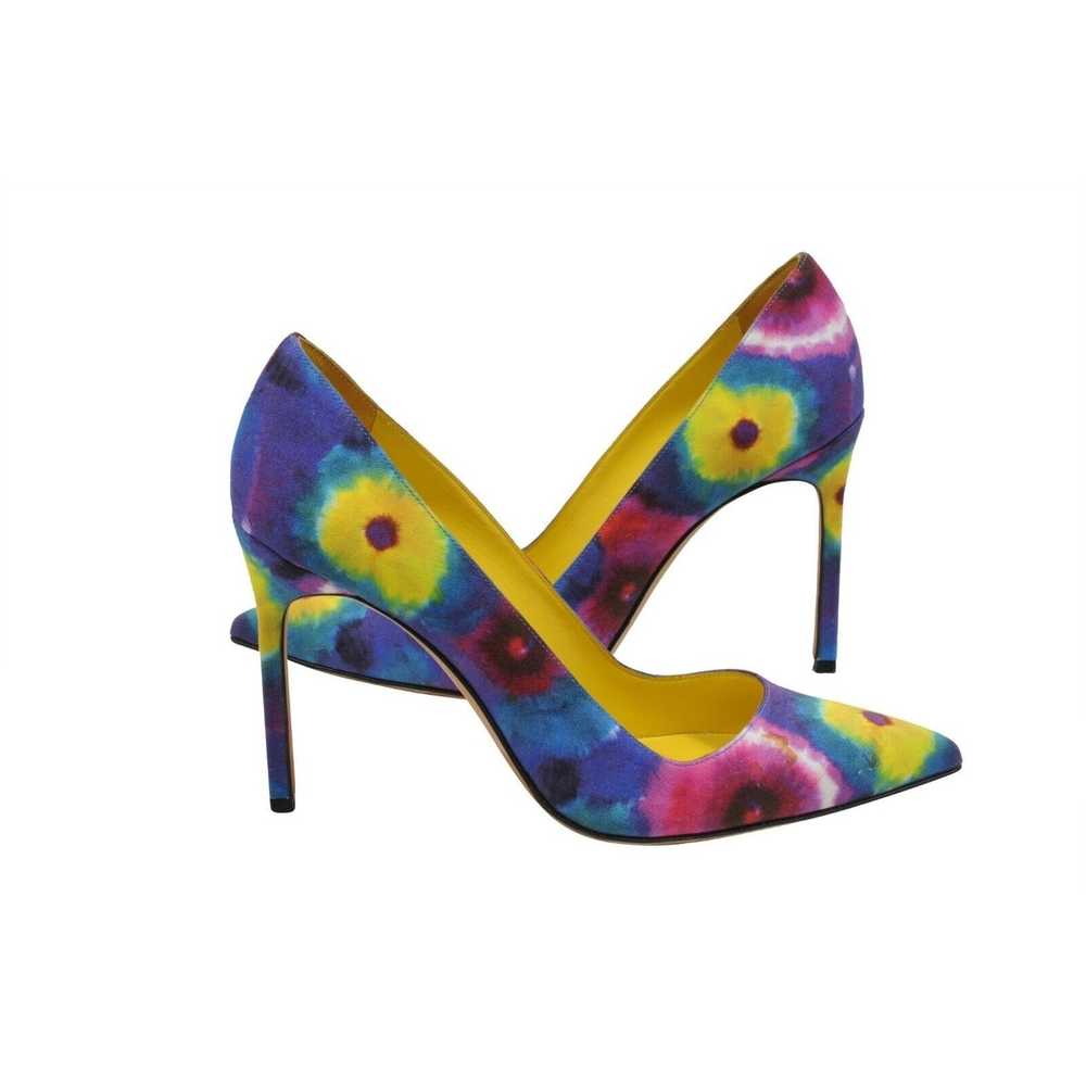 Manolo Blahnik BB 105 Pumps Tie Dye Pointed Toe S… - image 4