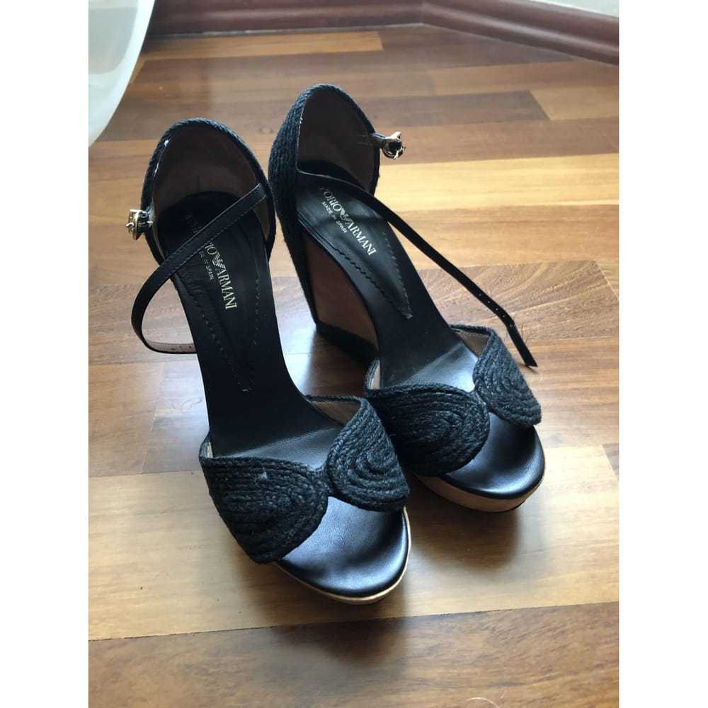 Emporio Armani Cloth heels - image 5