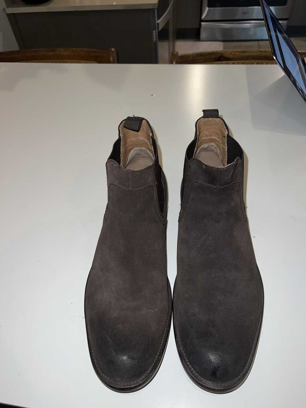 Johnston & Murphy Brown Suede Chelsea boots - image 2