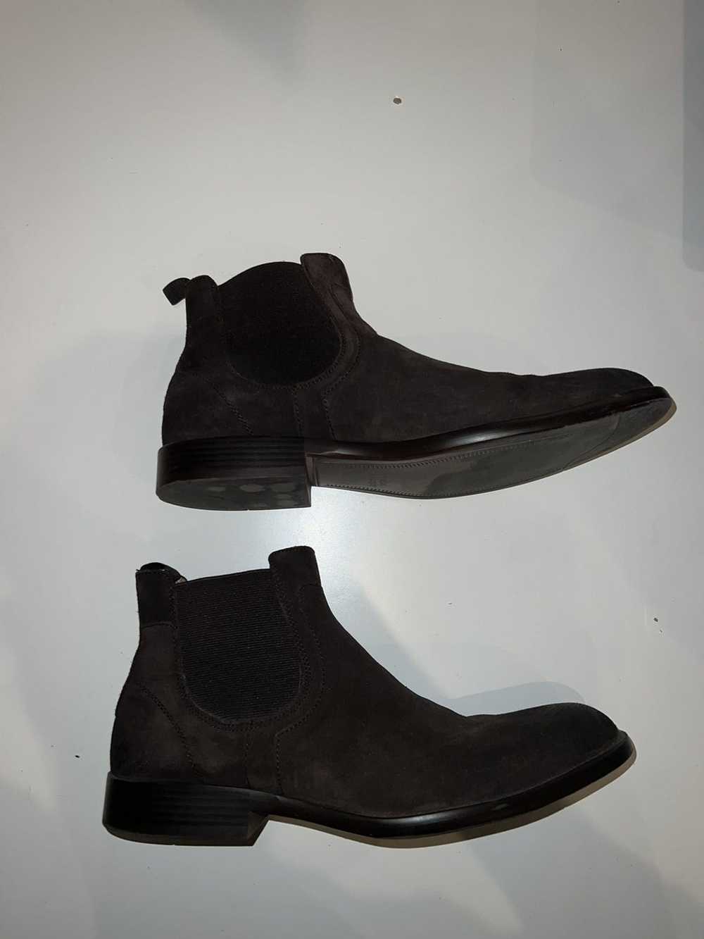 Johnston & Murphy Brown Suede Chelsea boots - image 3