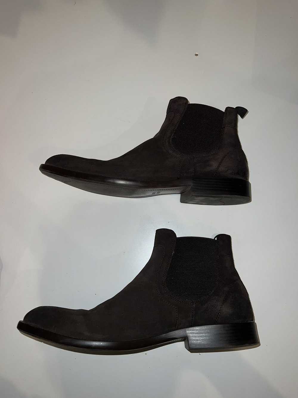 Johnston & Murphy Brown Suede Chelsea boots - image 4