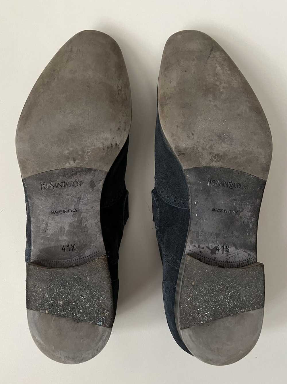 Yves Saint Laurent YSL suede shoes - image 3