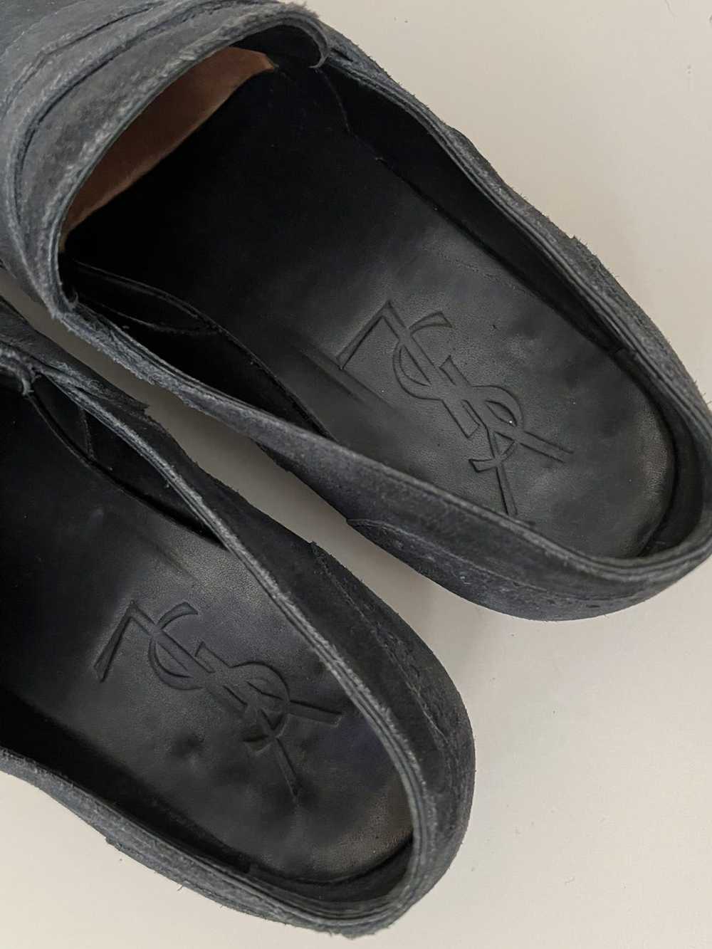 Yves Saint Laurent YSL suede shoes - image 5