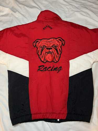 Racing × Vintage Vintage Red Dog Racing Embroidere