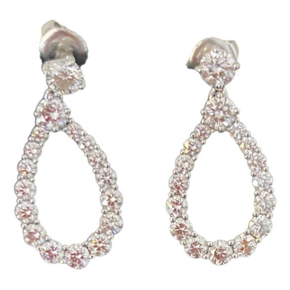 Harry Winston White gold earrings - image 1