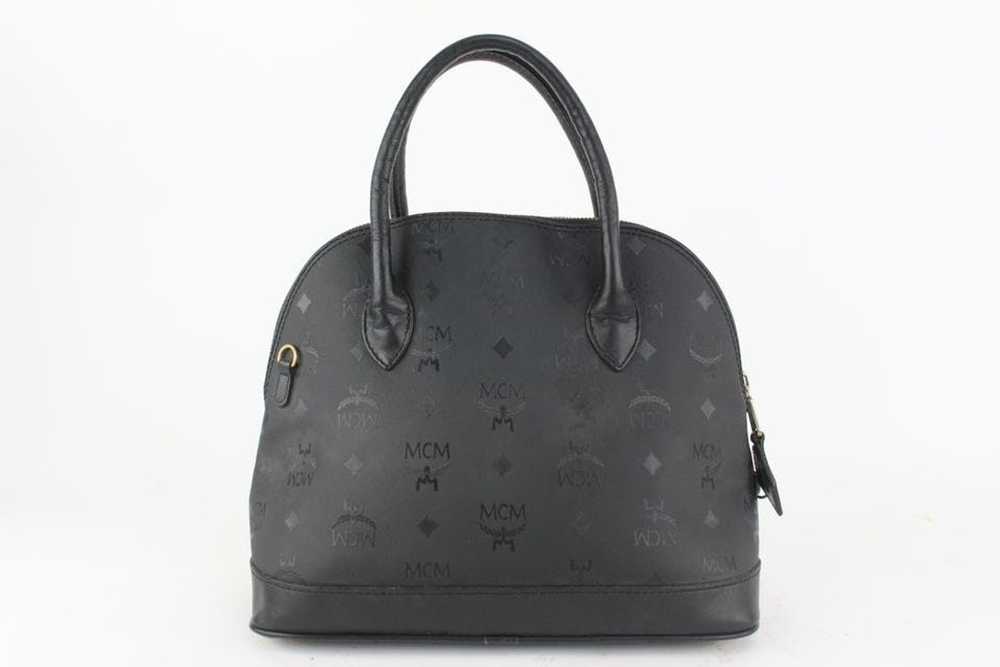 MCM MCM Black Monogram Visetos Dome Bag 916mcm95 - image 12