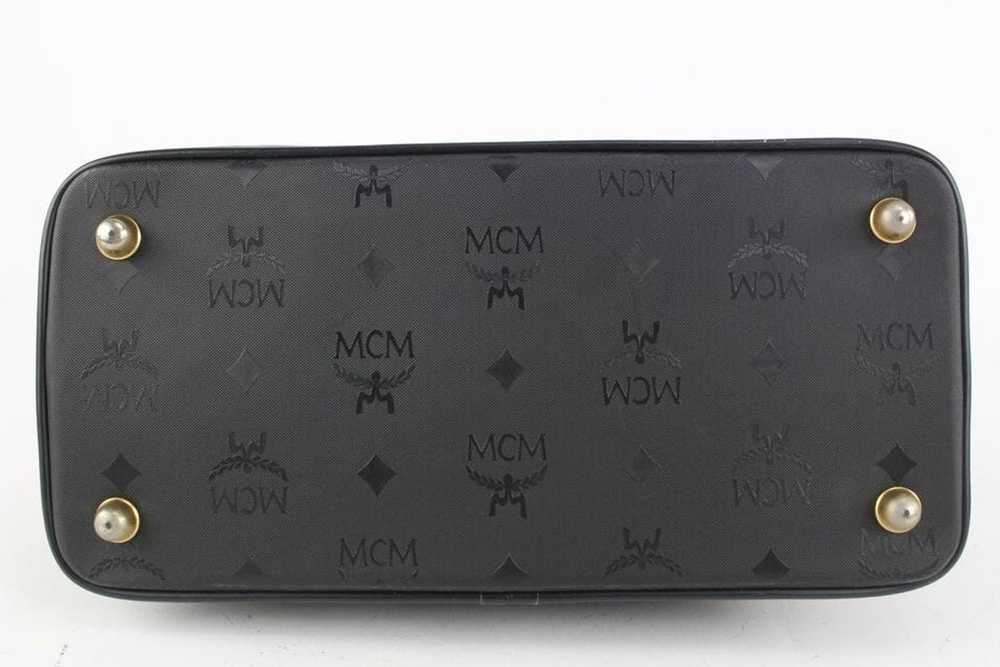 MCM MCM Black Monogram Visetos Dome Bag 916mcm95 - image 5