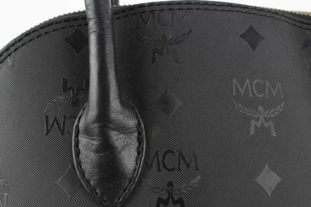 MCM MCM Black Monogram Visetos Dome Bag 916mcm95 - image 8