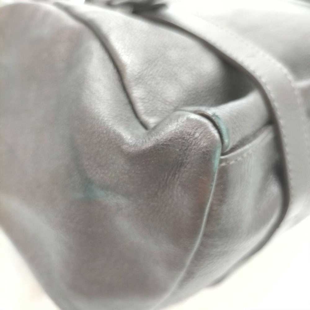 Prada Prada Brown Leather Shopper Tote Bag 863019 - image 5