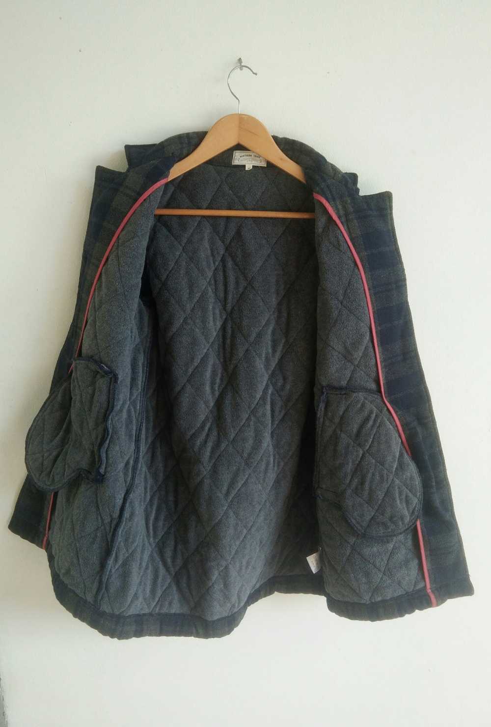 Japanese Brand Northern Truck Quilted Wool Jacket - image 3