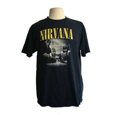 Nirvana Band Tee, Nirvana Tour 90s Shirt Kurt Cobain Oversized Music Rock  Festival Shirt - Cherrycatshop