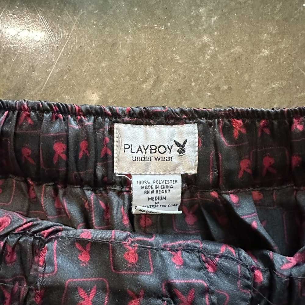 Playboy × Vintage Vintage Playboy Pajama Pants Si… - image 4
