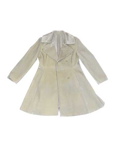 Vintage vintage white overcoat - image 1
