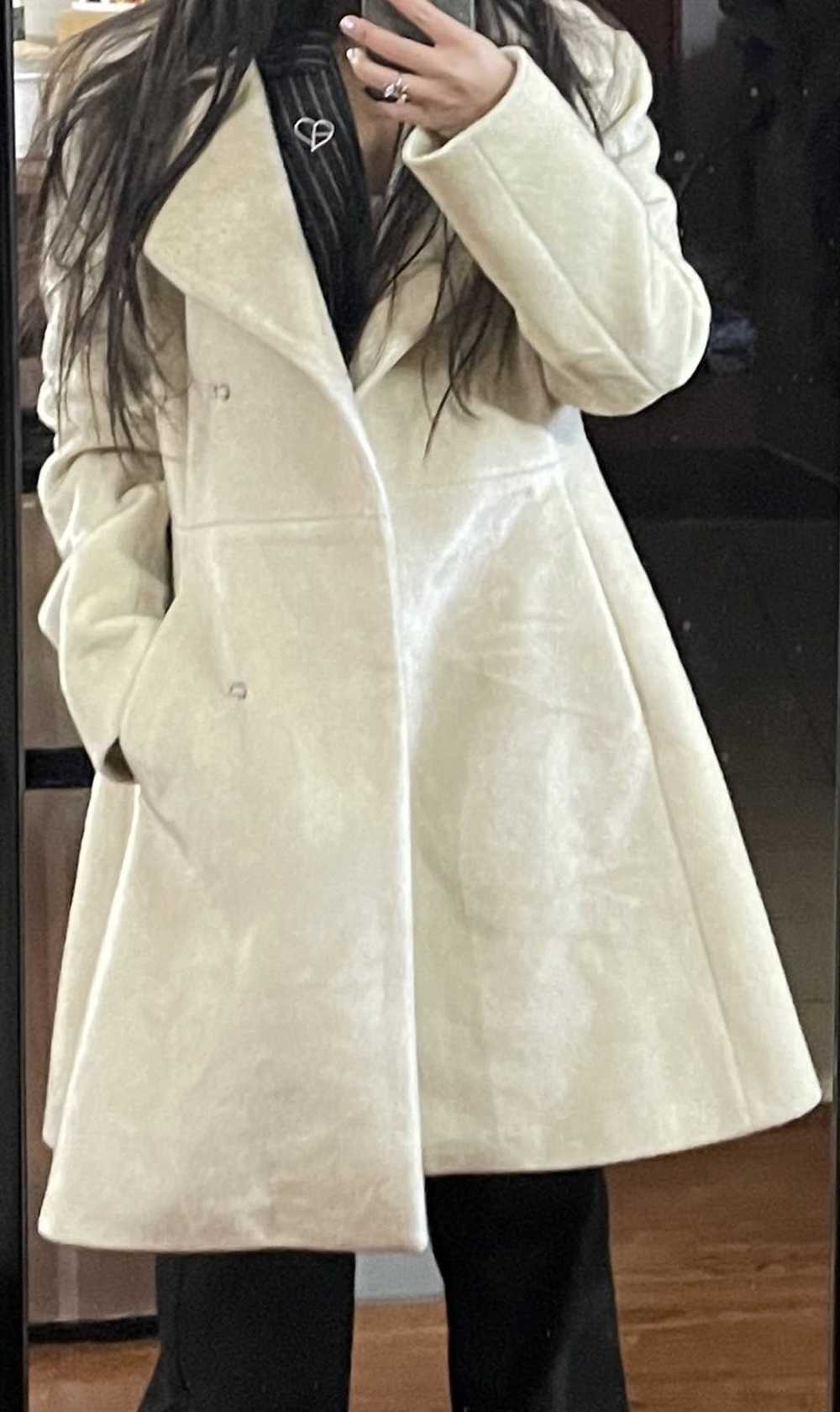 Vintage vintage white overcoat - image 4