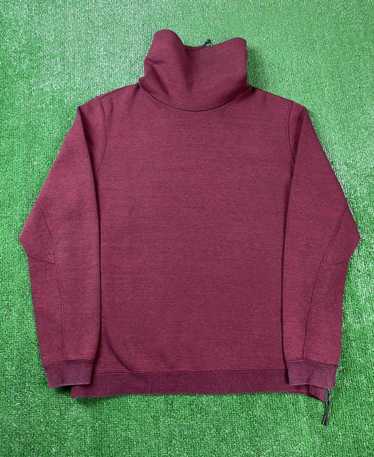 Nike Nike Tech Fleece Funnel Neck Maroon Crewneck 