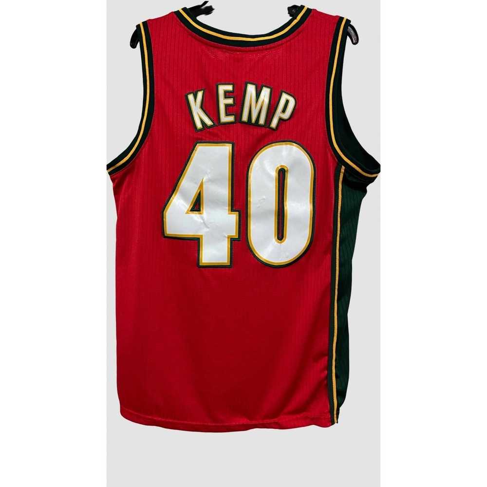 Nike RARE Seattle Sonics Kemp Nike Team #40 Green… - image 4