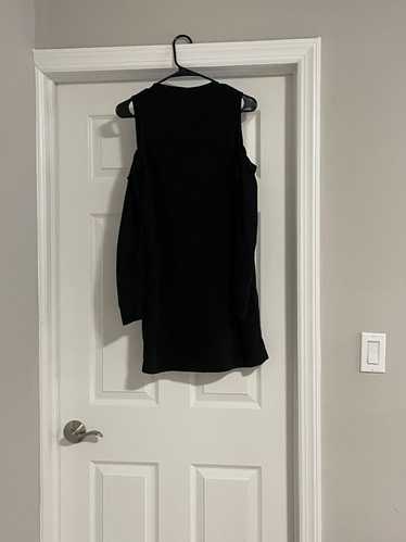 Garage Shoulderless Black Dress