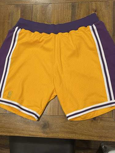 RSVP Gallery - Just Don Los Angeles Lakers Shorts available now 🌟 The  striking shorts display Lakers iconography adorned at the front, with zip  pockets at the back. Available in extremely limited