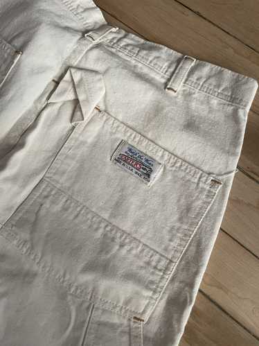 NOS Vintage Carter's Ecru Painters Pants W29T