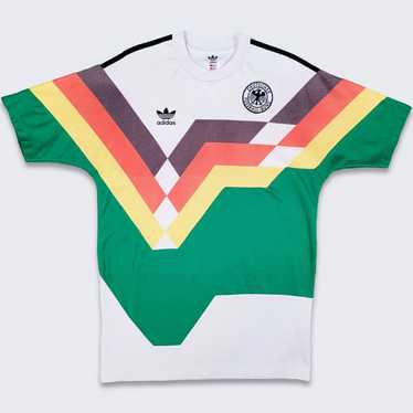 Adidas × Soccer Jersey Germany Retro Adidas Mash … - image 1