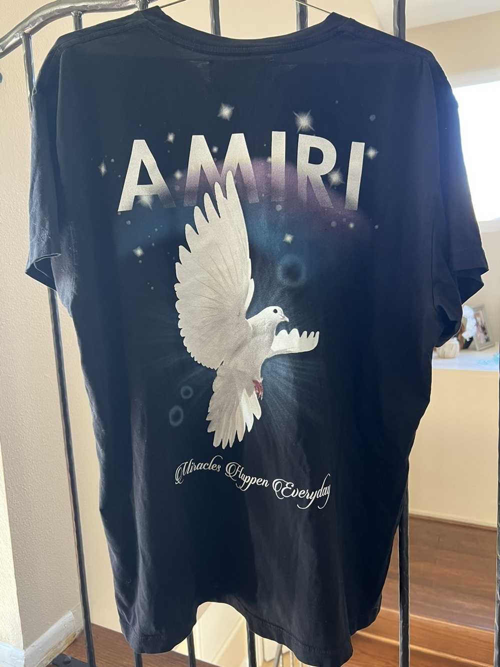 Amiri Amiri Rainbow Dove Tee - image 1