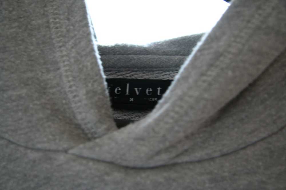 Velvet Grey Painted Hoodie - image 3