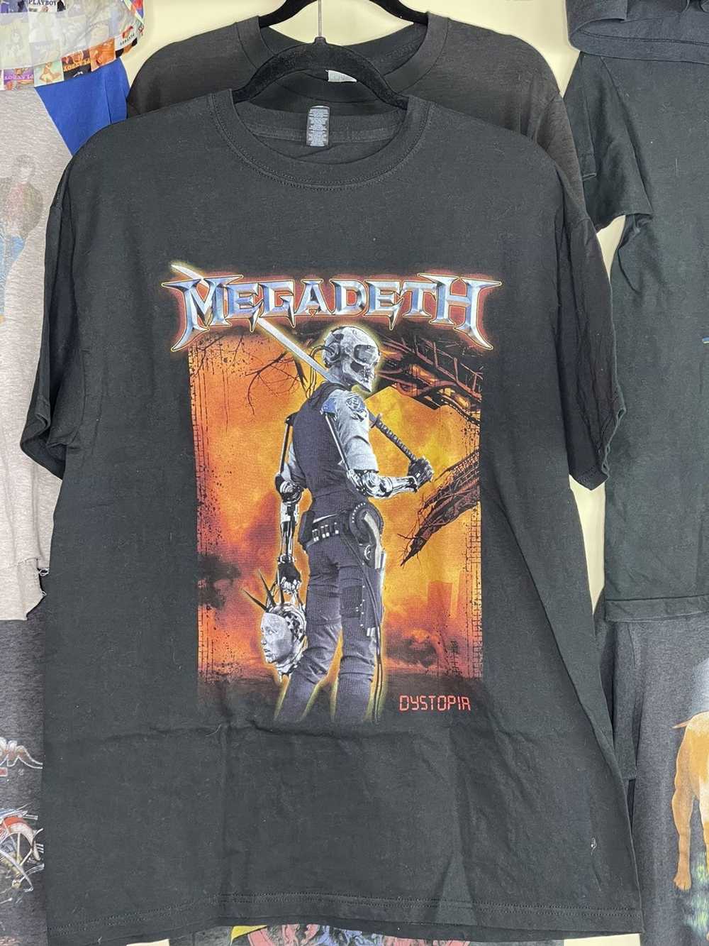 Band Tees × Tour Tee Megadeth Dystopia 2017 Tour … - image 2