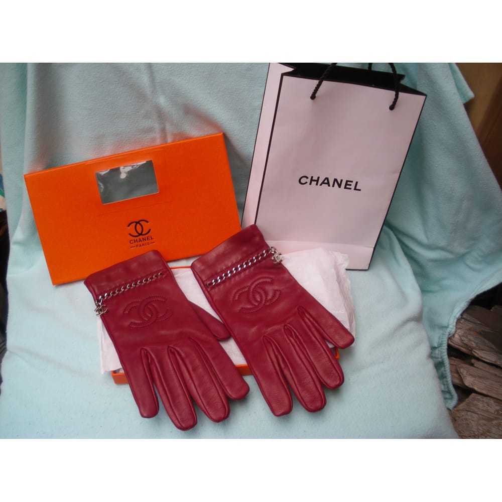 Chanel Leather gloves - image 7