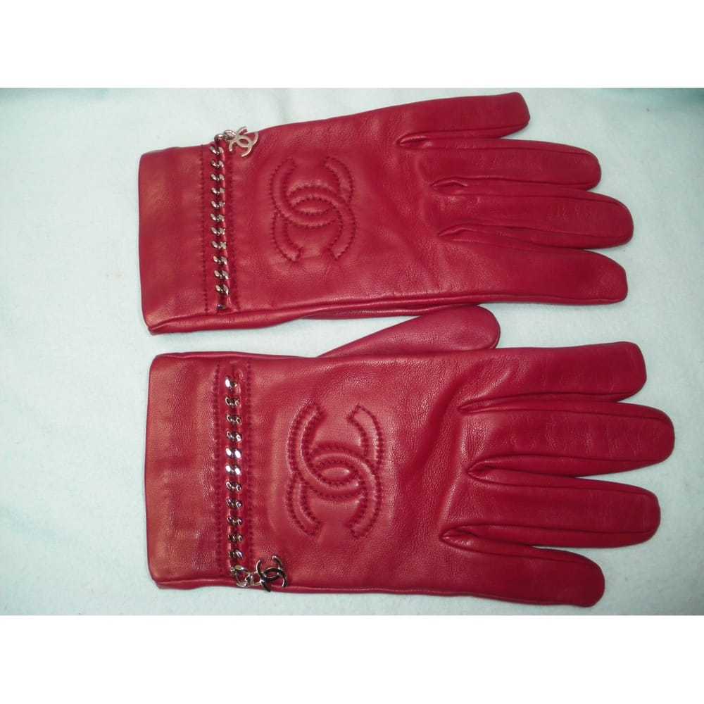 Chanel Leather gloves - image 9