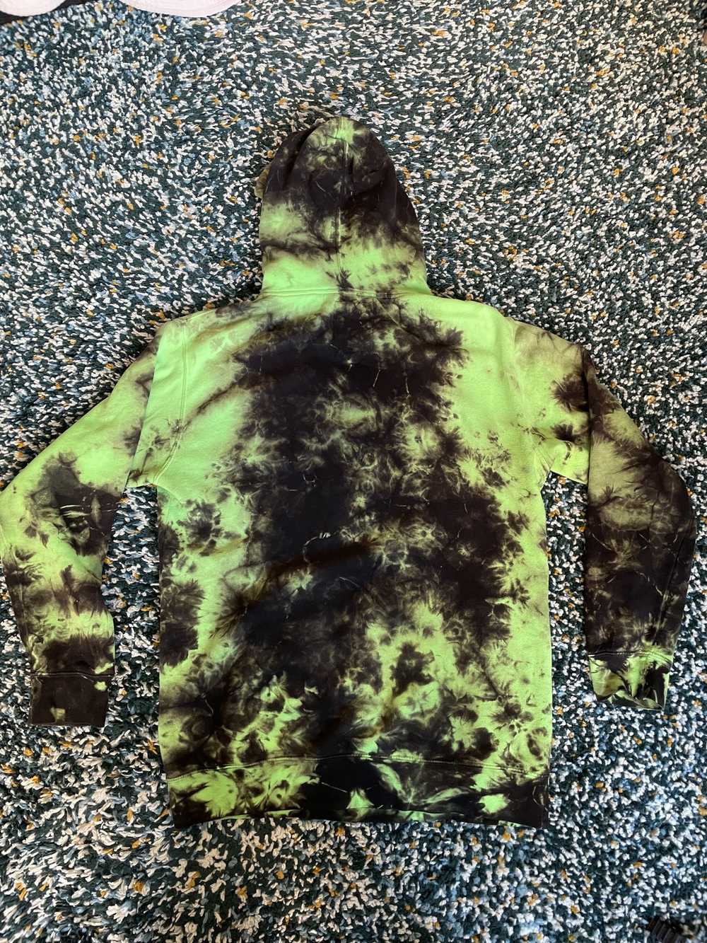 Streetwear Korn Tie Dye Slime Green and Black Lim… - image 4