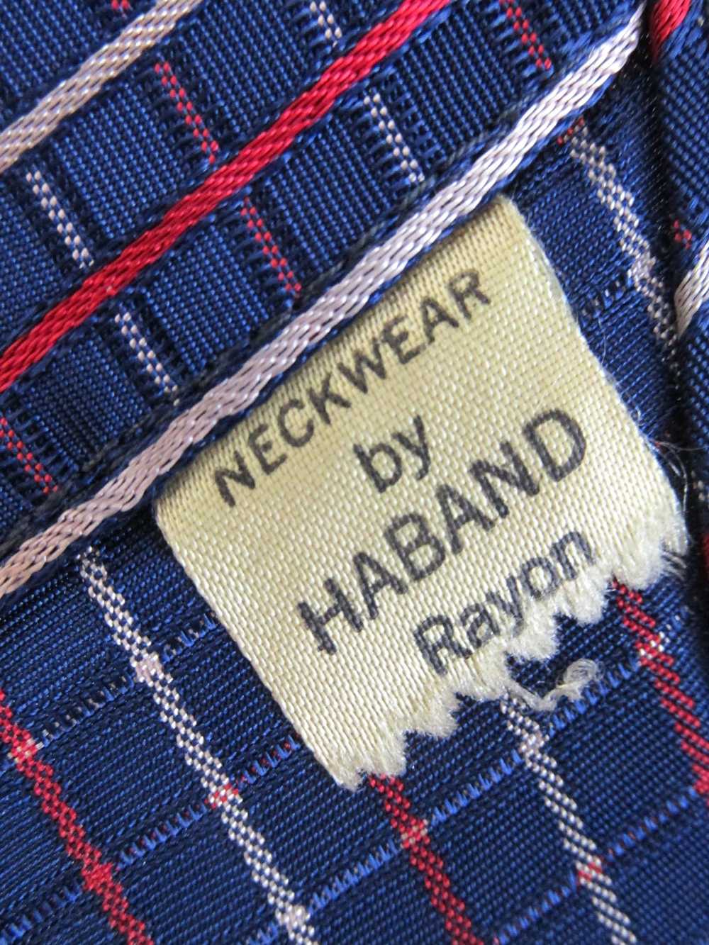 Haband Haband Vintage Men's Rayon Tie - image 5