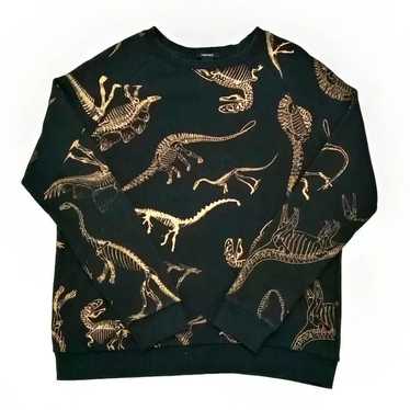 Forever 21 × Vintage Forever 21 Black Gold Dinosa… - image 1