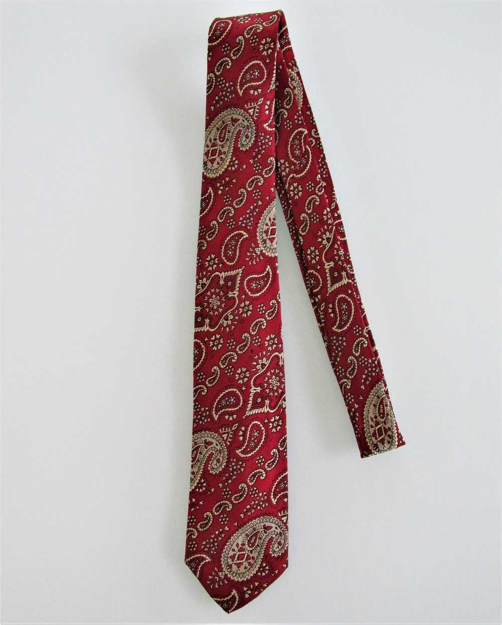 Charvet Charvet Vintage 1960s Silk Tie - image 1
