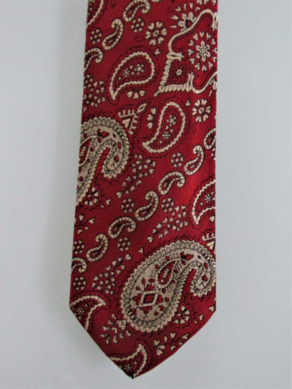 Charvet Charvet Vintage 1960s Silk Tie - image 3