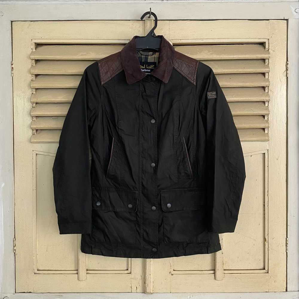 Barbour × Waxed Barbour Land Rover Wax Jacket - image 1