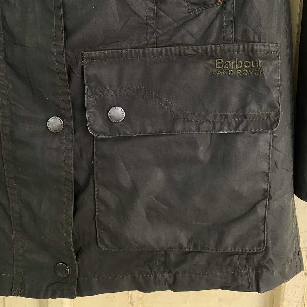 Barbour × Waxed Barbour Land Rover Wax Jacket - image 7
