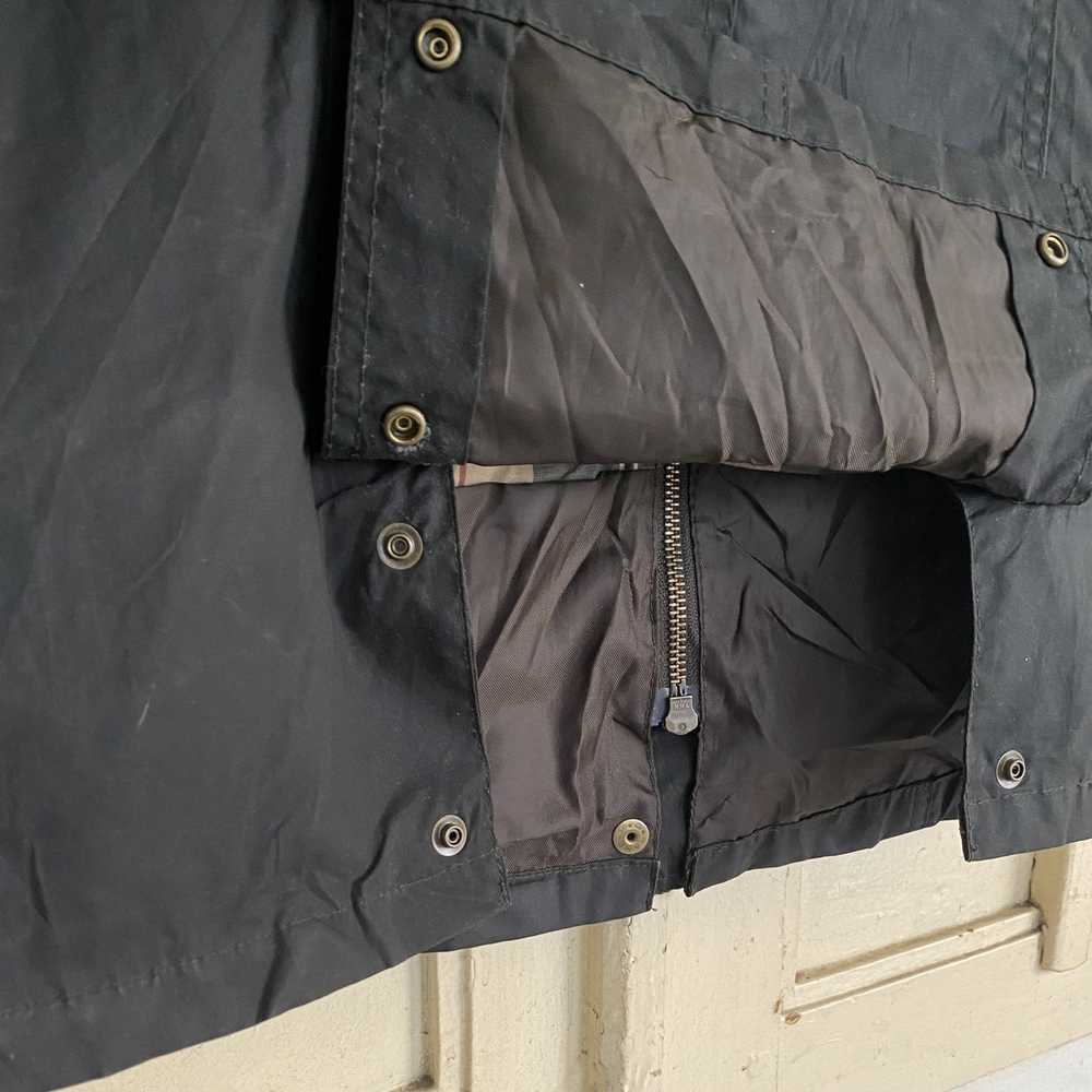 Barbour × Waxed Barbour Land Rover Wax Jacket - image 8