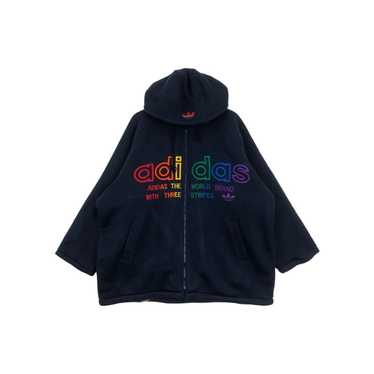 Adidas × Vintage Vtg 90’ ADIDAS Trefoil Multicolo… - image 1