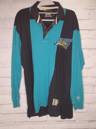 Mirage Vintage 90s Jaguars Long Sleeve Polo by MIR