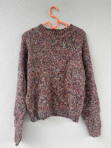 Aran Isles Knitwear × Coloured Cable Knit Sweater… - image 1